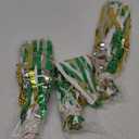4P Sage-Green Beige-Mint Gold Foil Fringe Metallic Tassel Garland Banner, Tassels Banner Streamers for Parade Floats, Bachelorette, Wedding, Birthday, Christmas, Bridal/Baby Shower Party Decorations