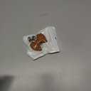 Nkiagsel Bag Charm Cute Bow Tie Styled Bread Keychain Purse Charms for Women, Bag Charms for Handbags Fashion Keychain Gift