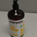 Everyone 3-in-1 Soap, Body Wash, Bubble Bath, Shampoo, 32 Ounce (Pack of 1), Coconut and Lemon, made with Essential Oils for Men and Women