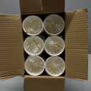 GUSTO [6 oz. - 300 Count Disposable White Paper Cups, Hot Coffee Cups - Eco-Friendly Hot Cups - (Formerly Comfy Package)
