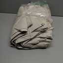 Extra Long Blackout Curtains for 10 Feet High Ceiling Living Room Large Window Back Tab Flax Linen Look Drapes 120 Inches Long 2 Panels Noise Cancelling Thermal Light Blocking Farmhouse Luxury Beige