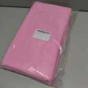 CXPSINC Plastic Tablecloth 54" x 108"Disposable Tablecloth Rectangle Plastic Table Cover for 6 to 8 Foot Tables Indoor or Outdoor Parties Birthdays Christmas (Pink, 16 Pack)