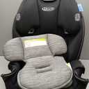 Graco Slimfit 3-in-1 Convertible Car Seat, Slim Car Seat with Space-Saving Design, Highback Booster Seat with 10-Position Headrest, Rear Facing and Forward Facing Carseat, Jarret, Manufactured date is 10/23/2025