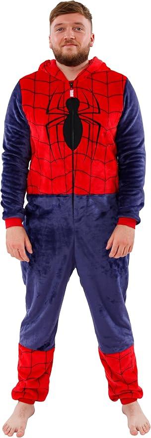 Snug Fit Adult Onesie Pajamas Spiderman Size 10 Years 140cm