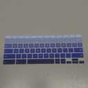 Keyboard Cover for Lenovo Chromebook Flex 5 5i 13" / IdeaPad 3 11.6 / Flex 3 11 / Spin X360 2-in-1 / C330 C340 100e 300e 500e 11.6, Gradual Blue