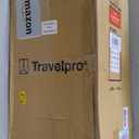 Travelpro Crew Classic Lightweight Softside Expandable Carry on Luggage, 8 Wheel Spinner Suitcase, Men and Women, Carry On 21-Inch, Black