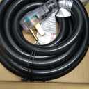 25FT 220V 40AMP Welder Extension Cord, 8 Gauge Heavy Duty Industrial NEMA 6-50 Welding Machine Cord with Lighted End for MIG TIG, ETL Listed