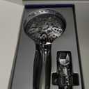 6-Mode High Pressure Handheld Shower Head Set, Consumer Reports Recommended HOPOPRO High Flow Hand Held Showerhead with 59 Inch Hose Bracket Teflon Tape Rubber Washers (Chrome)