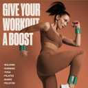 SPORTBIT Wrist and Ankle Weights for Women - Set of 2 (1lb Each) Wearable Ankle & Wrist Weights - Leg & Arm Bands, Silicone Weighted Bracelets for Workout, Walking, Running, Yoga, Pilates (Green)