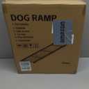 Dog Ramp for Car 71" L x 17" W, Foldable Pet Ramp for Large Dogs with Non-Slip Rug Surface, Portable Dog Car Ramp for SUV, Truck & Vehicle, Heavy-Duty Aluminum Pet Loading Ramp Supports 250 lbs