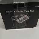 Clear Diamond Ice Cube Tray: Crystal Clear Ice Maker - Large Diamond Shape Ice Cube Maker for Whiskey Cocktails Bourbon