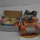 BACOENG 3.6CFM 1/4HP AC Vacuum Pump and Manifold Gauge Set for R134a R12 R410a HVAC Air Conditioning Refrigeration, Includes Can Tap, Quick Coupler Adapters and Carry Bag