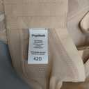 Popilush Minimizer Bras for Women Plus Size Full Coverage Lace Underwire Support Push Up Bra for Heavy Breast Everyday Wear (42D, Warm Beige)