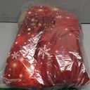 Blueangle Christmas Snowflakes Pet Bed Soft Crate Mat,Washable Dog Crate Bed Cushion Anti-Slip,Pet Mattress for Small Medium Dogs and Cats Kennel Pad, 36x24inch, Pack of