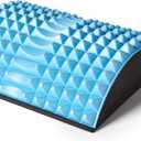 Kanjo Acupressure Back Pain Relief Pillow | Seat Cushion for Lower Back Lumbar Support & Back Stretcher for Lower Back Pain Relief | Also Helps Relieve Spinal & Tailbone Pain