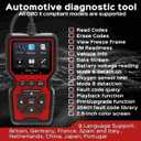 OBD2 Scanner Diagnostic Tool, Check Engine Code Reader OBD2 Scanner with Reset, Mode 6, Mode 8 & I/M Readiness, Auto Check Engine Light Car Diagnostic Scan Tool for All OBDII Car Since 1996