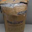 BEDLORE Queen Mattress Topper, Thick Pillow Top Pad for Back Pain Relief, Cooling Soft Mattress Cover with Deep Pockets 6-18 inch (Gray)