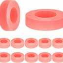 Deekin Ice Hockey Puck Glow in The Dark Pucks Floor Party Pucks Bulk Street Hockey Puck for Adults Outdoor Gifts Practicing & Training (Red)