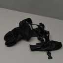 Waterproof Dog Boots for Small/Medium Dogs -Dog Paw Protectors Dog Suspender Boots Anti-Slip Pet Shoes for Outdoor Walking, Reflective Stay-On,Dirt-Proof Comfortable Booties (Black, New-S)