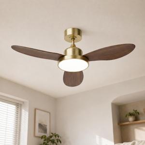 GREENEVER 42" Ceiling Fan with Lights, Remote, Quiet DC & High Airflow