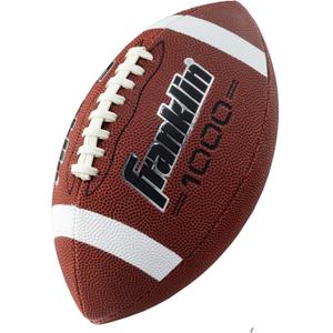 Franklin Sports Youth + Adult Footballs - Extra Grip 1000 Official Size
