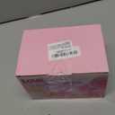 Flower Glass Coffee Tea Cup With Spoon Set Ideal Gifts For Mom Women Christmas Stocking Stuffers Valentine's Day Birthday Gifts For Her Girlfriend Wife Nice Present From Daughter Son (Red-Tal)