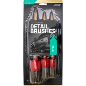 3 Pack Viking Prestige Multi-Purpose Detail Brushes
