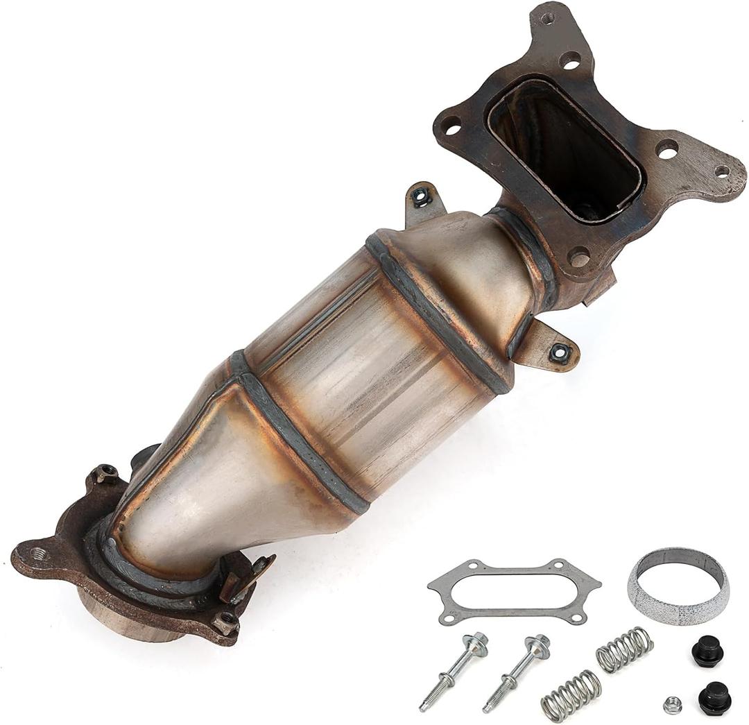 High Flow Front Catalytic Converter Kit Direct-Fit Honda Accord 2008 2009 2010 2011 2012 2.4L Honda Acura 2009 2010 2011 2012 2013 2014 2.4L