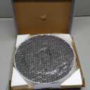 Lafocuse 12 Inch 3D Numbers Silent Kids Wall Clock, Learn to Tell Time Clock for Kids, Rainbow Learning Wall Clock for Kids' Room School Classroom Playroom