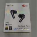 EarFun Air Pro 4 Adaptive Hybrid Noise Canceling Wireless Earbuds, Qualcomm Snapdragon Sound, aptX Lossless, 6 Mics AI CVC 8.0 Call, LDAC Hi-Res Audio, 52H Playtime, Bluetooth 5.4, in-Ear Detection (Black)