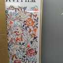 Framed William Morris Wall Art Set of 3, Large Vintage Floral Botanical Canvas Prints, Colorful Nature Artwork for Living Room, Bedroom, Hallway or Office Decor, Total Size 30x60 Inch