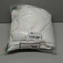 H.VERSAILTEX White Curtains Thermal Insulated Window Treatment Panels Room Darkening Privacy Assured Drapes for Living Room Back Tab/Rod Pocket Bedroom Draperies, 52 x 54 Inch, 2 Panels