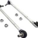 Front Sway Stabilizer Bar End Link 2 Pcs Left & RightReplacement For C300 C350 E350 E400 Glk250 Glk350Replace OE#: K750335 K750336 Aluminium