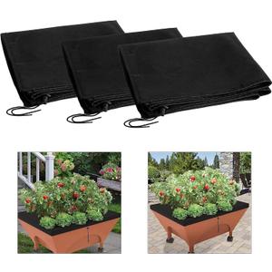 3pcs City Pickers Replacement Cover,20"x24" Planter Box Cover,Replant Kit Cover for Garden Mulch
