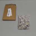 uxcell 205pcs Ceramic Mosaic Tiles, Bulk Stained Ceramic Mosaic Tiles Square Mosaic Kits for DIY Art Crafts, Handmade Art Craft Projects for Home Decor(200g, Black White)