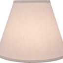 Aspen Creative 32290A Transitional Hardback Empire Shaped Spider Construction Lamp Shade in Off White, 14" wide (7" x 14" x 11")