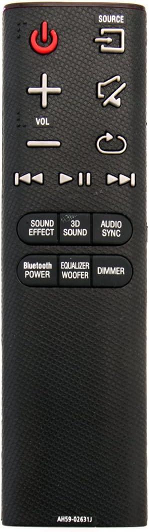 New AH59-02631J Replace Remote Control for Samsung AH59-02631D AH59-02631K Remote for Soundbar HW-H430 HW-H450 HW-HM45 HW- HM45C HWH430 HWH450 HWHM45 HWHM45C