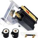 338906 Flame Sensor & 279834 Gas Valve Solenoid & 3392519 Thermal Fuse Dryer Replacement Part Compatible with Whirlpool Kenmore May.tag Dryers by Funmit