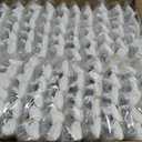 200Guests Pre Rolled Silver Plastic Silverware Sets - Heavy Duty Silver Cutlery - Include 200 Pack Wrapped Disposable Utensils with Napkins for Parties & Dinners & Weddings