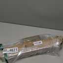 Wrap Around Curtain Rods,White Curtain Rods 48 to 84 Inch,5/8 Inch Adjustable Blackout Curtain Rod Set with Bracket,Room Darkening Single Window Rod,Metal Hidden Curved Drapery Rods 48-84",White (48-90" ( 1pack ))