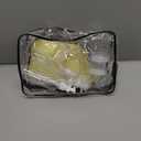 Cosywell Travel Size Bottles for Toiletries 15 Pack 2oz TSA Approved Toiletry Bottles Leak Proof Travel Kit for Women Men TSA Clear Toiletry Bag Shampoo Lotion Skincare Cosmetic Container(White)