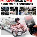 Autel Battery Tester MaxiBAS BT608(E):12V 100-3000 CCA Load Tester, Cranking & Charging Systems Analyzer, Adaptive Conductance, Full System Diagnostic Scanner with Auto Battery Registration, Black