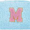 Uygafly Belt Bag with Initials,Fanny Packs Crossbody Bags for Women Girls Kids,Birthday Graduation Gifts for 5 6 7 8 9 10 11 12 13 14 15 16 Year Old Girl,Trendy Cute Purse Stuff - M,Blue