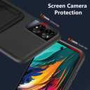 Compatible for TCL 50 XE 50XE 5G Phone Case, Folding Card Holder/Slots Kickstand/Stand Wallet Shockproof Protective Cover Case for TCL 50 XE 50XE 5G - Black