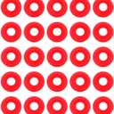 25Pcs Rubber Seals for Glass Jars, Bottle Gasket Replacement, Bottle Top Lid Gasket, Beer Swing Bottle Gaskets for Cap Swing Flip Top Bottle Seals Gasket Brew Beer Soda Bo