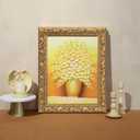 Wood Canvas Frame 11x14 for Modern Abstract Paintings Art Print,Gold