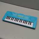 Keyboard Piano for Kids, BIGFUN 37 Keys Toddler Piano Multifunction Music Educational Instrument Toy, Electronic Kids Keyboard for 3-7 Year Old Girls and Boys (Blue)