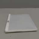 50 Page Sheet Protectors Non-Glare,A5 Glass Clear Punched Pocket,160 Micron Heavy Duty Binder Sleeves Reinforced 7-Hole,Acid-Free Top Loading Clear Plastic Dividers for Paper,Documents,Photos