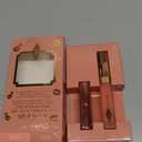 Charlotte Tilbury Icon Baby Lip Duo Kit - Mini K.I.S.S.I.N.G Satin Shimmer Lipstick & Full Size Hall of Fame High Shine Gloss Set - Hydrating Long Lasting Makeup Duo for On-the-Go Glossy Shine