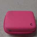 Carrying & Protective Case for Digital Camera, AbergBest 21 Mega Pixels 2.7" LCD Rechargeable HD/Kodak Pixpro/Canon PowerShot ELPH 180/190 / Sony DSCW800 / DSCW830 Cameras for Travel - Bright Pink